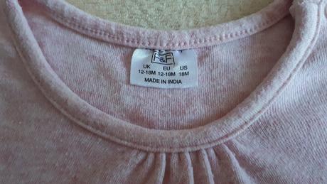 Bavlněný overal, pyžamko little sister, 12-18měs., f&f,80