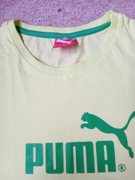 Tričko zn."puma" vel."l" je větší, puma,l