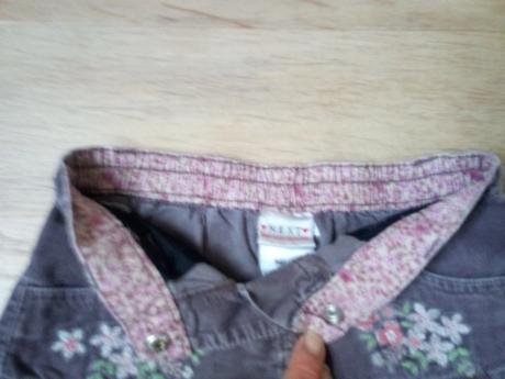 Manžestrová sukýnka s kapsičkami, next, vel 92, next,92