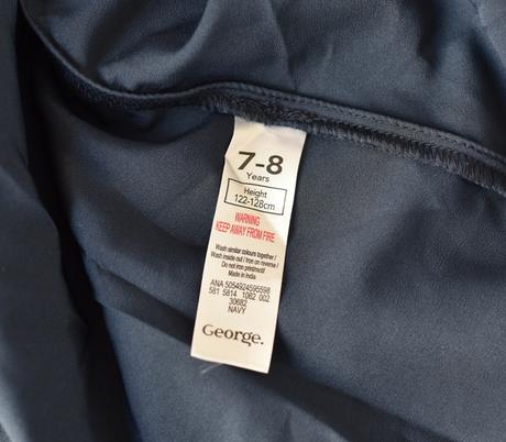 Šaty vel. 7 - 8 let, george,128