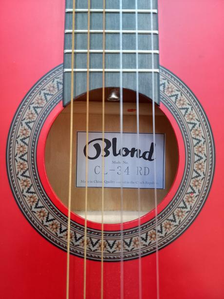 Kytara blond cl 34 rd,