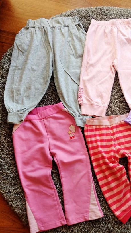 6x tepláky / tepláčky, f&f,86