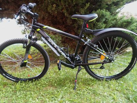 Černé dětské kolo 9-12 let, 24" palců, 24