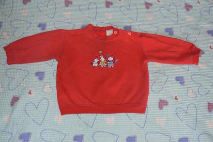 Teplá mikina se zvířátky, 80