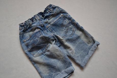 Riflové světlé kraťasy vel 146/152, 146