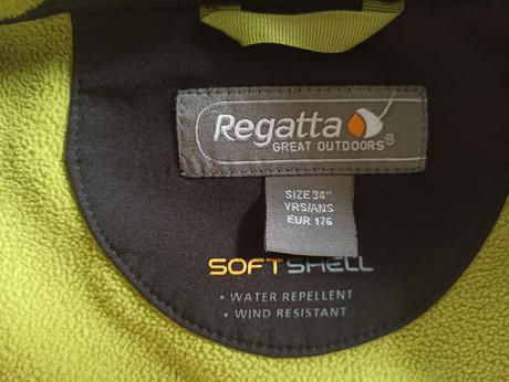 Bunda softshellová vel.152-176 zn.regatta, regatta,152