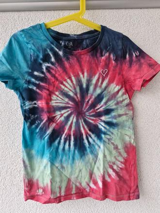 Originální batikované tričko, 134