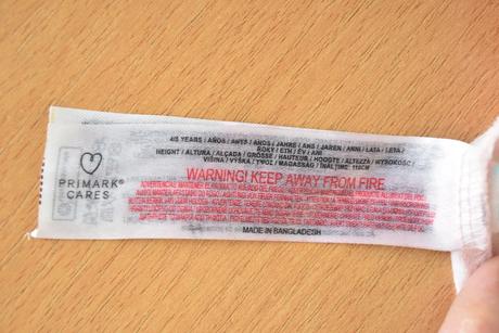 Šaty vel. 4 - 5 let, primark,110