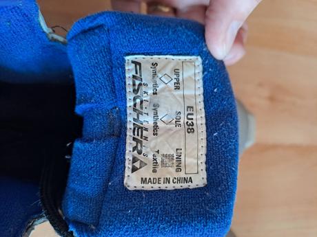 Boty na běžky, fischer,38