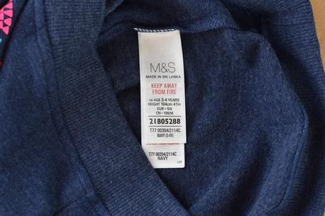 Mikina vel. 3 - 4 roky, marks & spencer,104