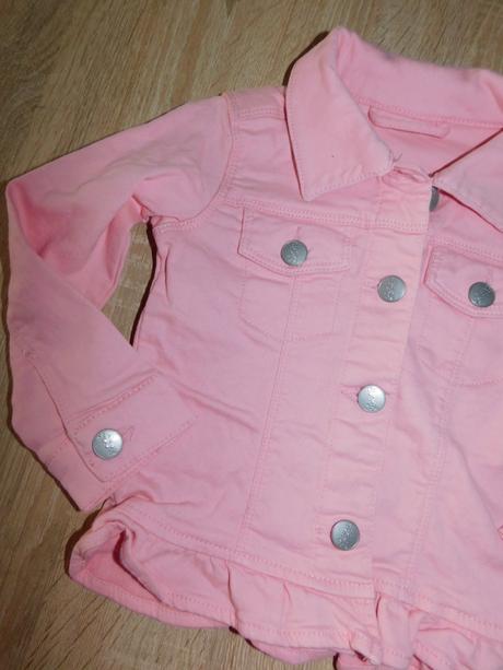 Dívčí džínová elastická bundička, st. bernard,98