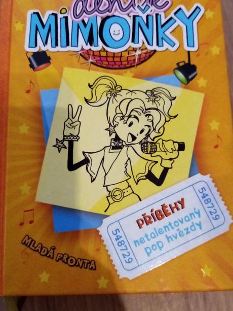 Kniha deník mimoňky, 