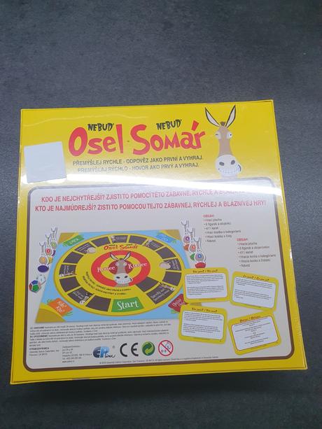 Hra nebuď osel - nerozbalená,