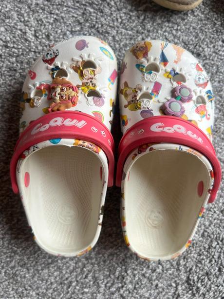 2x sandály, 1x tenisky, 1x crocsy vel. 27, cupcake,27
