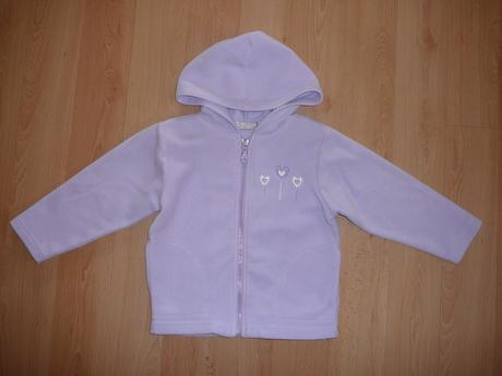 Flísová mikina s kytičkama, george,92