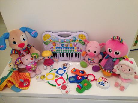 Hračky pro batolata zvukové zn.fisher price, vtech, 