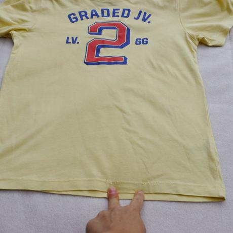 Zlute tricko s cislem 2, h&m,122