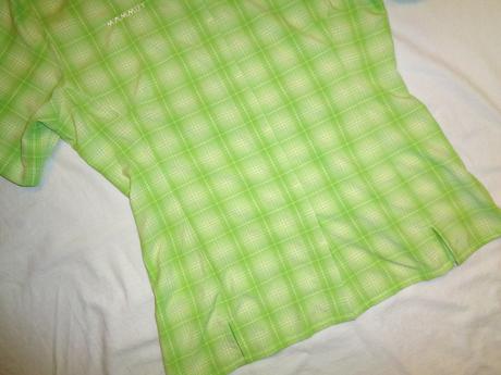 Luxusní svítivě zelená košile mammut, mammut,m