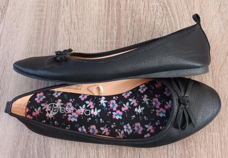 Dívčí/dámské černé baleríny esmara, 40