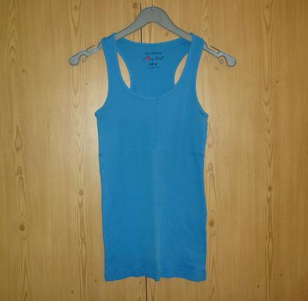 Modré bavlněné tílko reserved, reserved,m