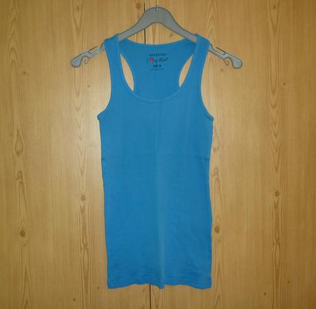 Modré bavlněné tílko reserved, reserved,m