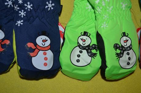 Rukavice palčáky šusťákové, uvnitř fleece,74-110, 74 - 110