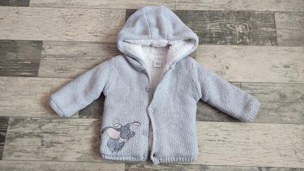 Svetr teplý neutrální 68/74, disney,68