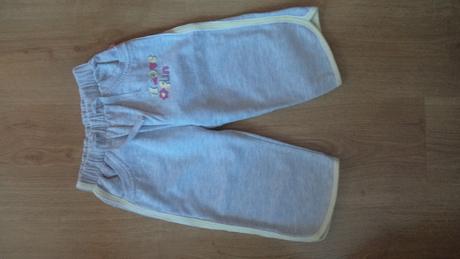 Manžestrové kalhoty nenošené, tepláky top stav č89, 86