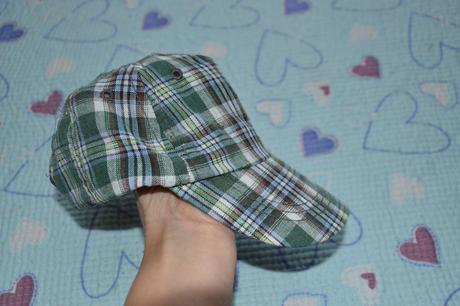 Bavlněná kostkatá kšiltovka s vrtulníkem vel 92/98, 92