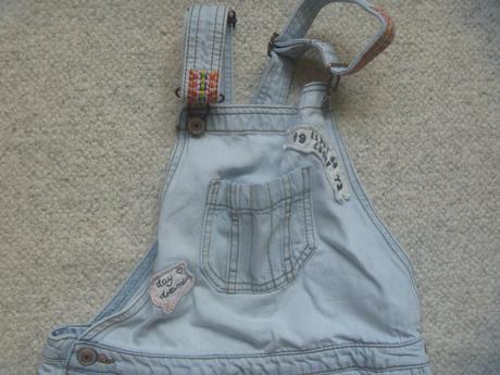 Riflové kraťasy s laclem zn. next vel. 134, next,134