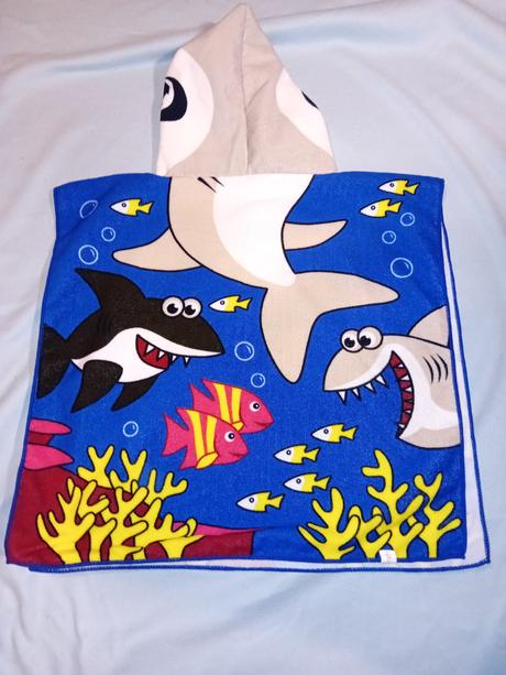 Dětské pončo s kapucí, 110