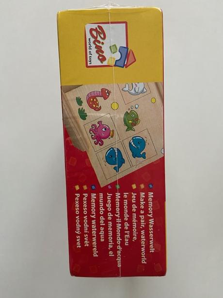 Dřevěné pexeso - vodní svět,