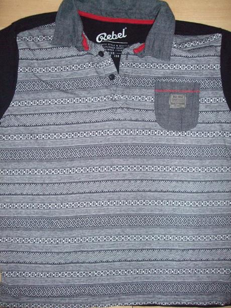 Vzorovaná polokošile rebel, rebel,158