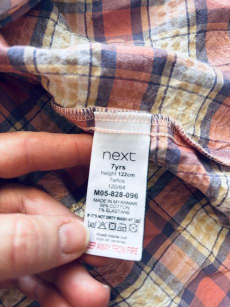 Ob/ šaty zn.next - v.7 let, next,122