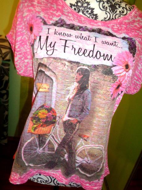 Super pohodlné tričko s aplikací, 40