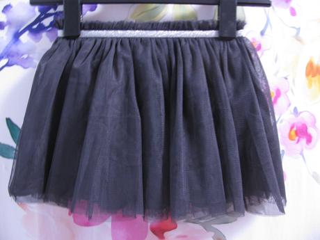 Tmavě šedá tylová sukně, f&f,104