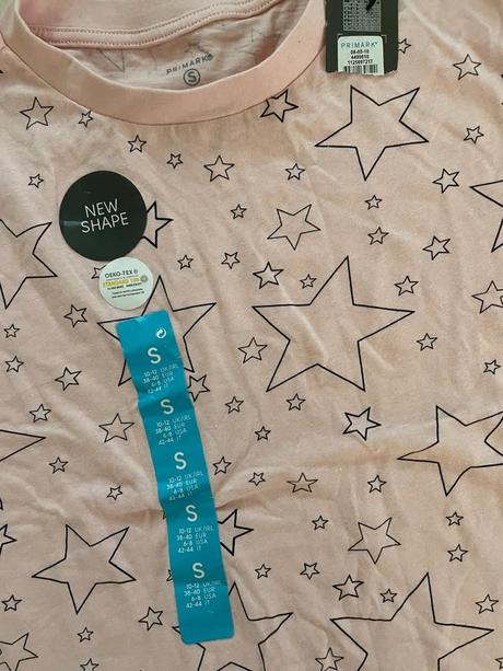 Nové hvězda triko, vel s-m, primark, primark,s