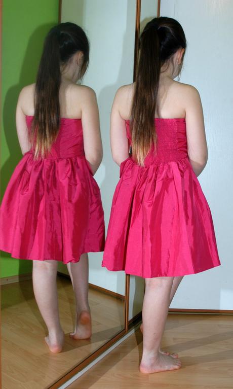 Slavnostní sváteční společenské dívčí šaty, 140