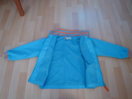 Bunda jarní - modrá, vel. 5-6 let, 122