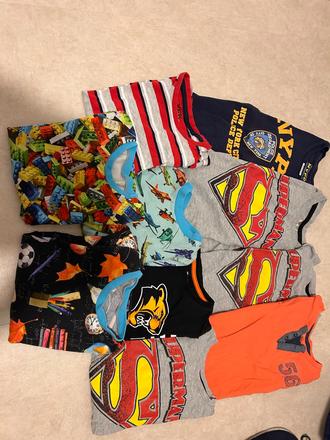 Trika dlouhy rukav mix pekne / obyčejné, 122