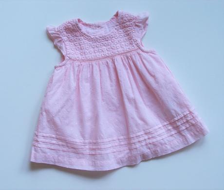 P596 růžové šaty vel. 62, george,68