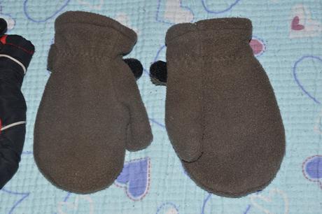 86 92 98 104 teplé zimní rukavice palčáky fleesové, t&go,104