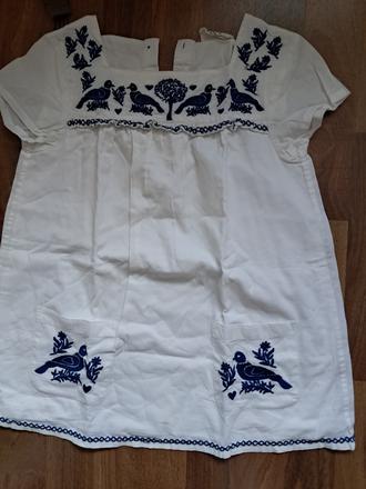 Vysivaná tunika, mini boden,128