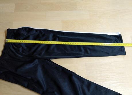 Tepláky sportovní černé s pruhem store twenty one, 116