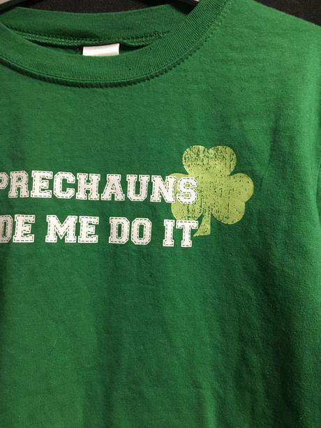 Vel. 128 zelené triko trojlístek, 128