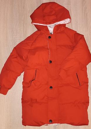 Dívčí zimní kabát vel. 128, 128