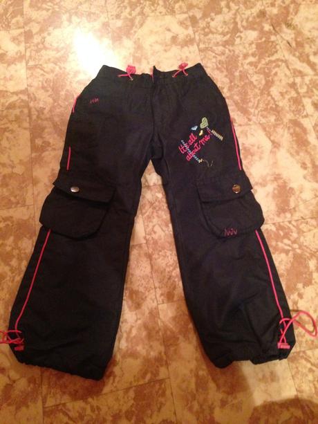 Dívčí kalhoty srdíčko, nápis, success,98