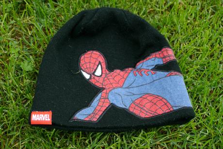 Velmi tepla cepice se spidermann, h&m,122