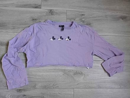 Crop top tričko minnie vel xxs, sinsay,34