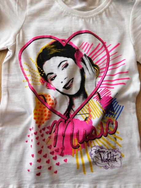 Dívčí bavlněné triko, disney,116